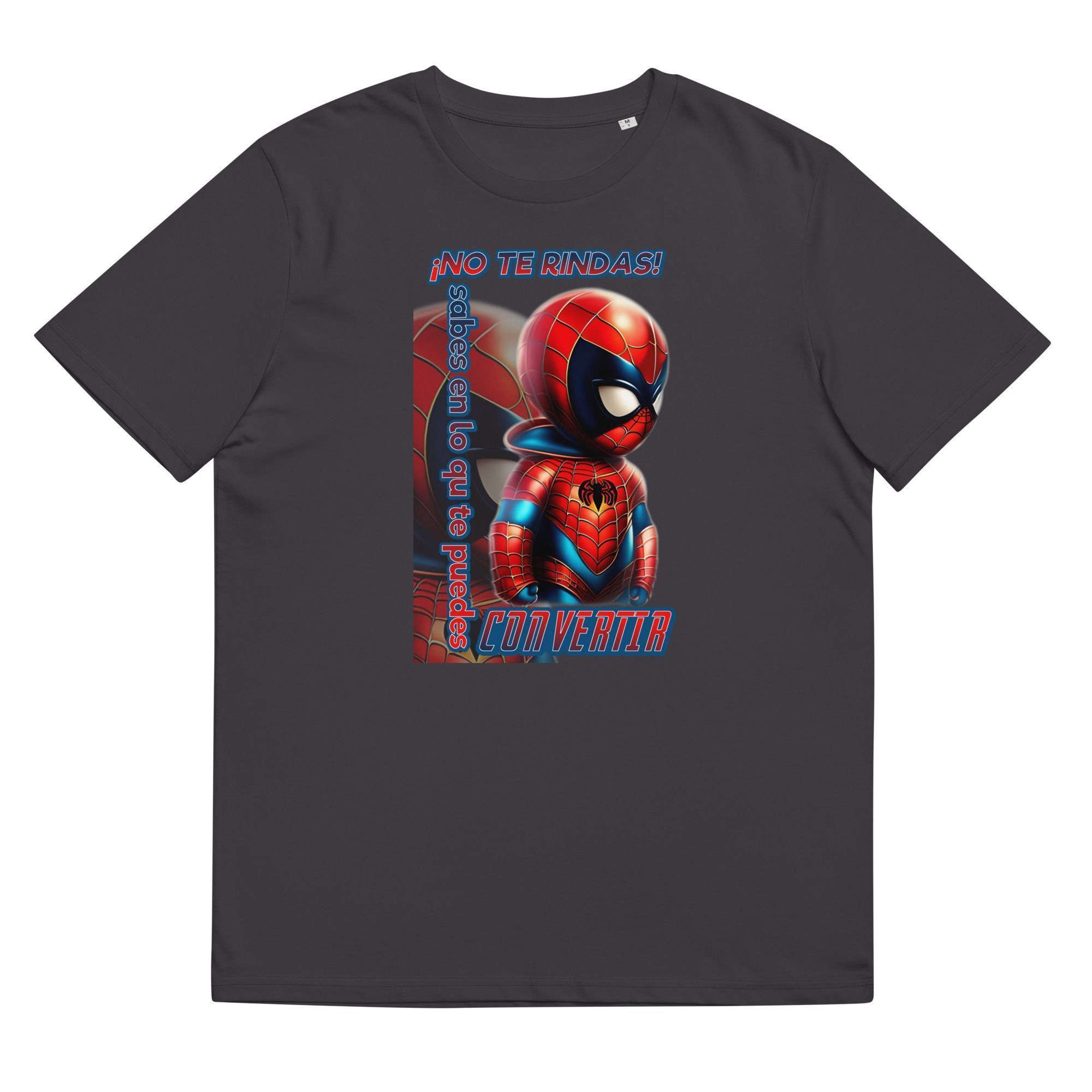 Camiseta de algodón orgánico unisex "No te rindas" - Imagen 6