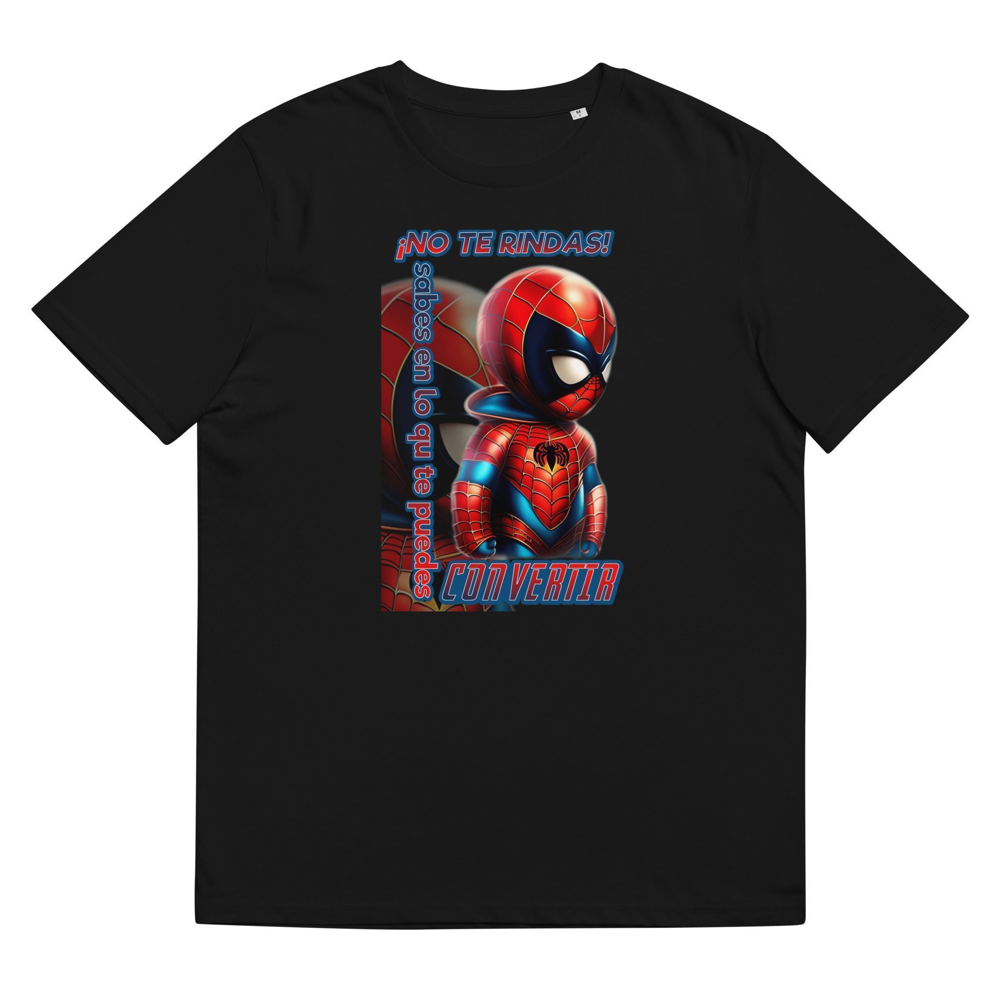 Camiseta de algodón orgánico unisex "No te rindas" - Imagen 2