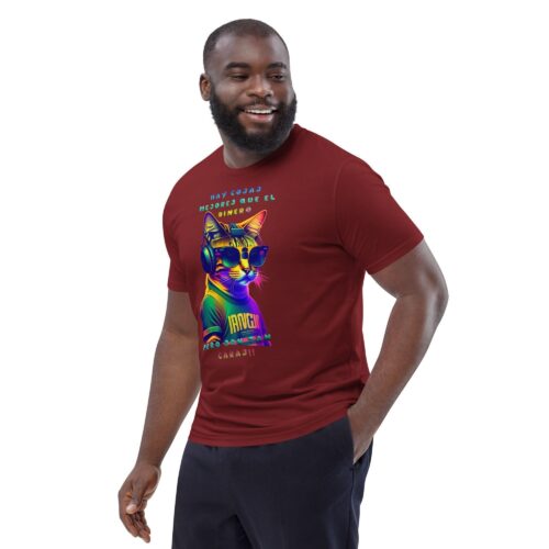 Camiseta de algodón orgánico unisex "Hay cosas mejores"