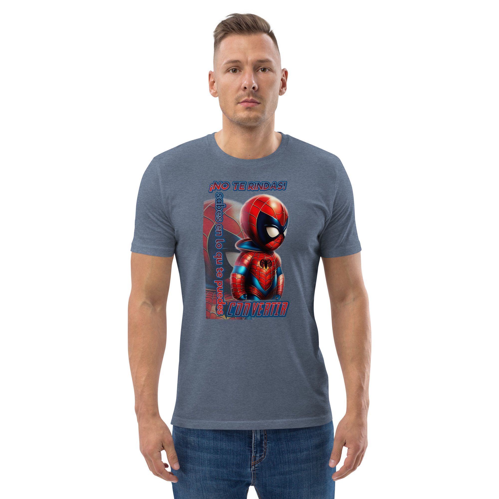 Camiseta de algodón orgánico unisex "No te rindas"