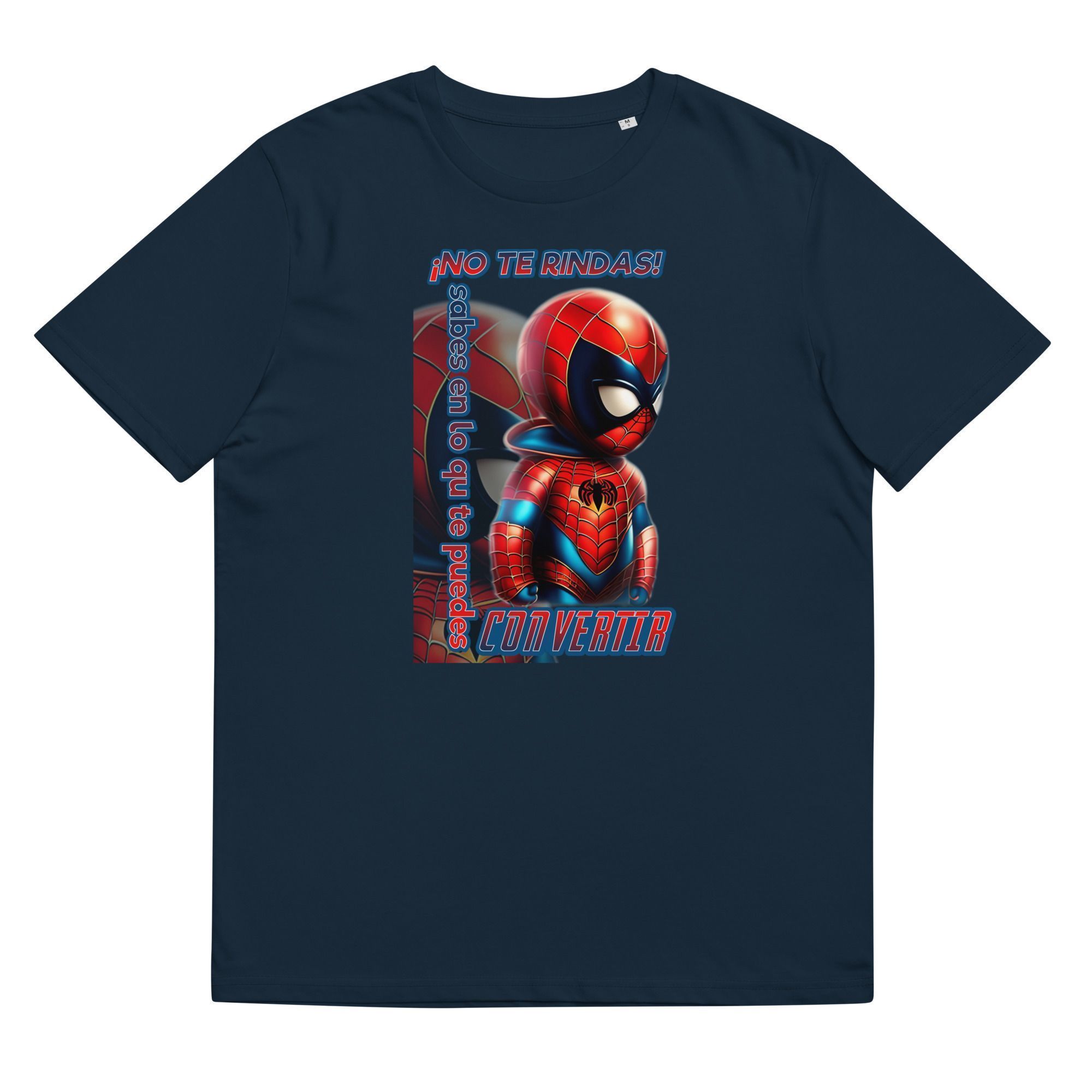 Camiseta de algodón orgánico unisex "No te rindas" - Imagen 3