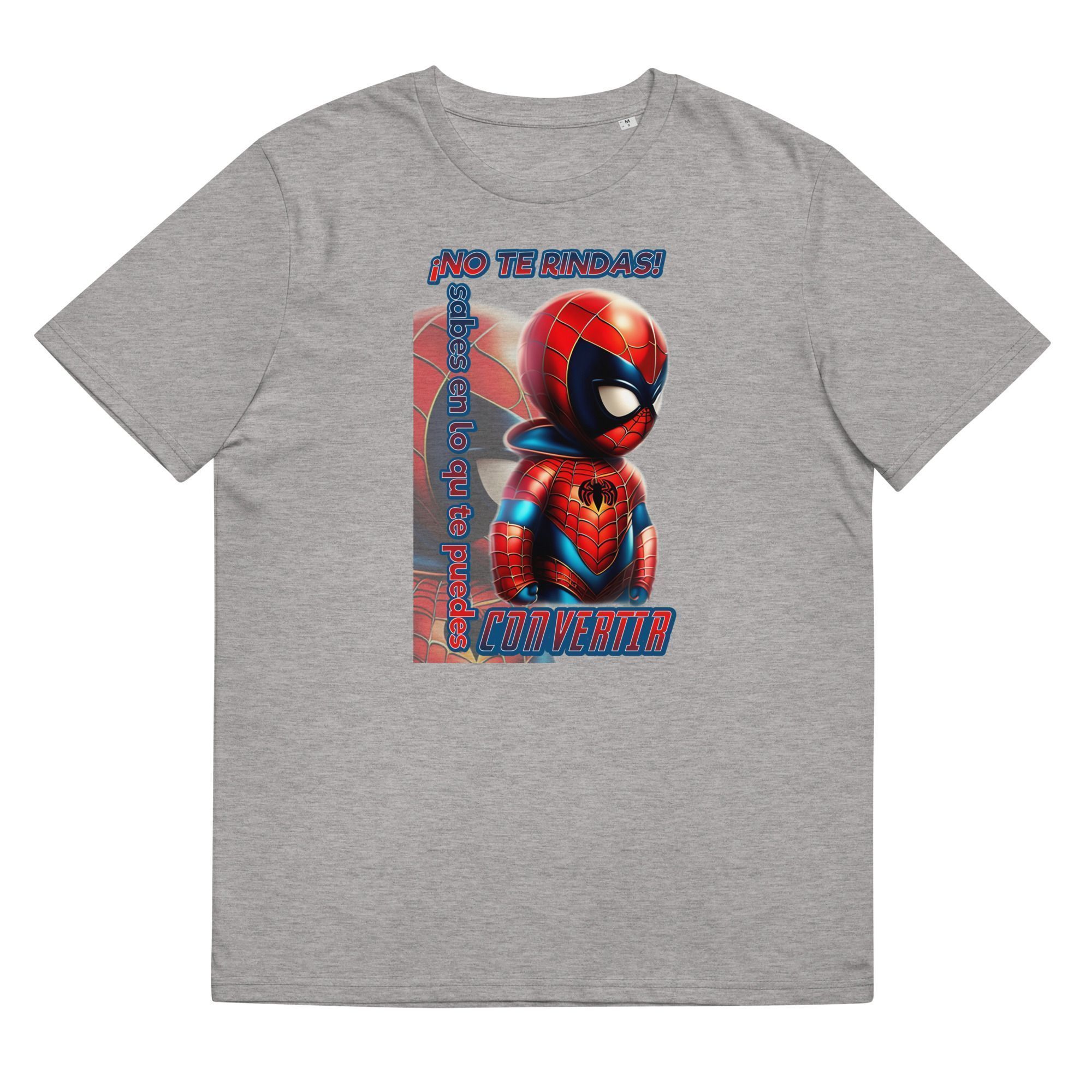 Camiseta de algodón orgánico unisex "No te rindas" - Imagen 8