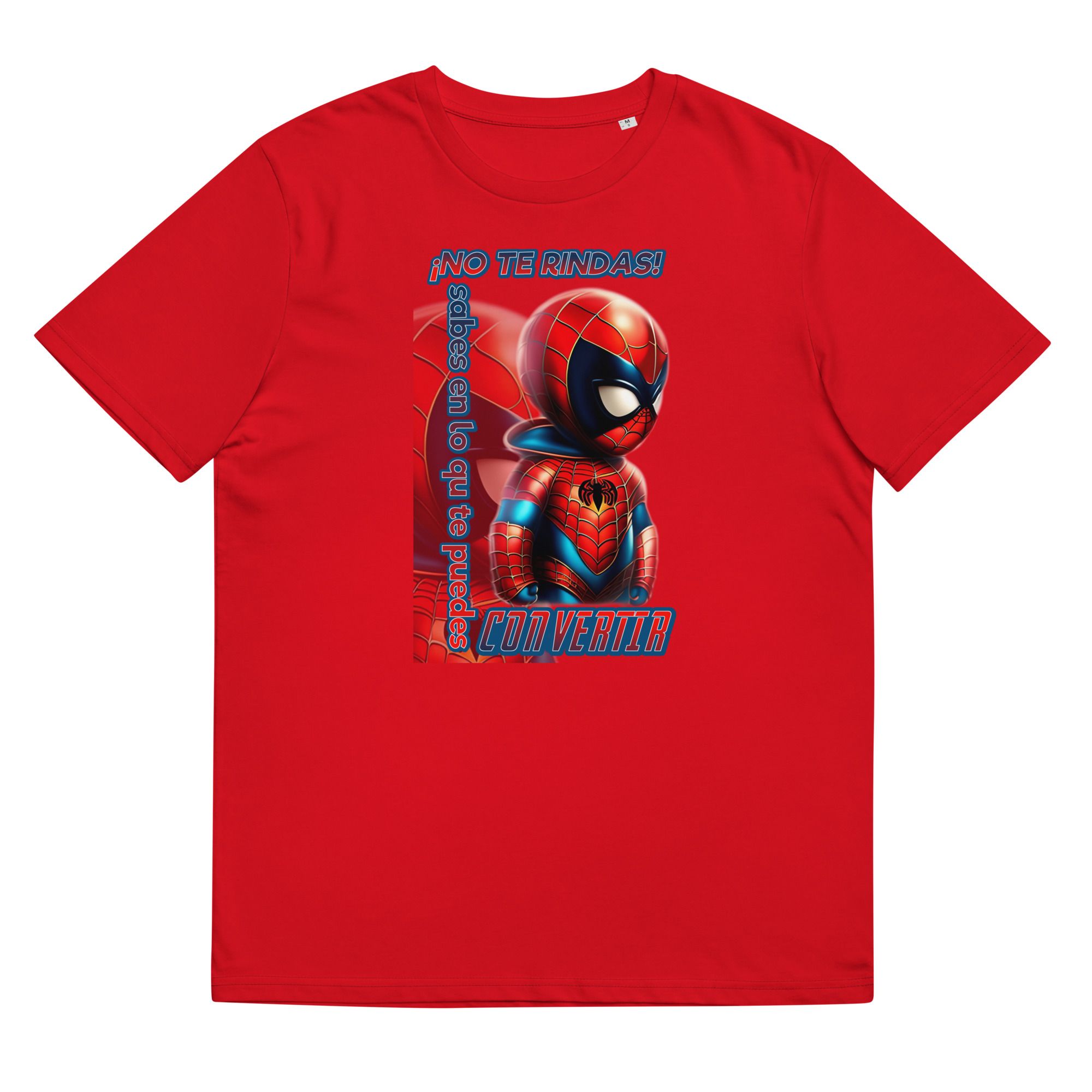 Camiseta de algodón orgánico unisex "No te rindas" - Imagen 10