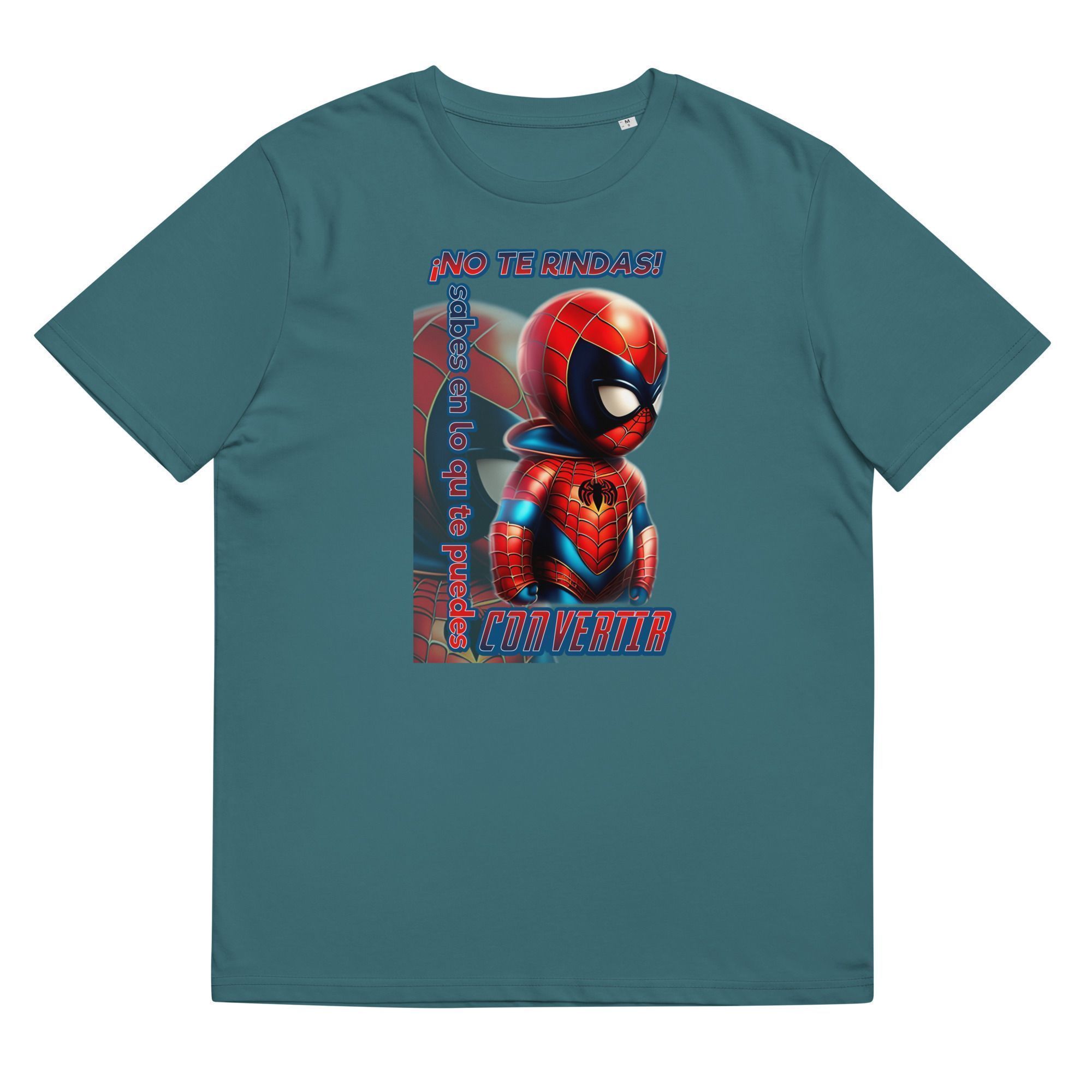Camiseta de algodón orgánico unisex "No te rindas" - Imagen 7