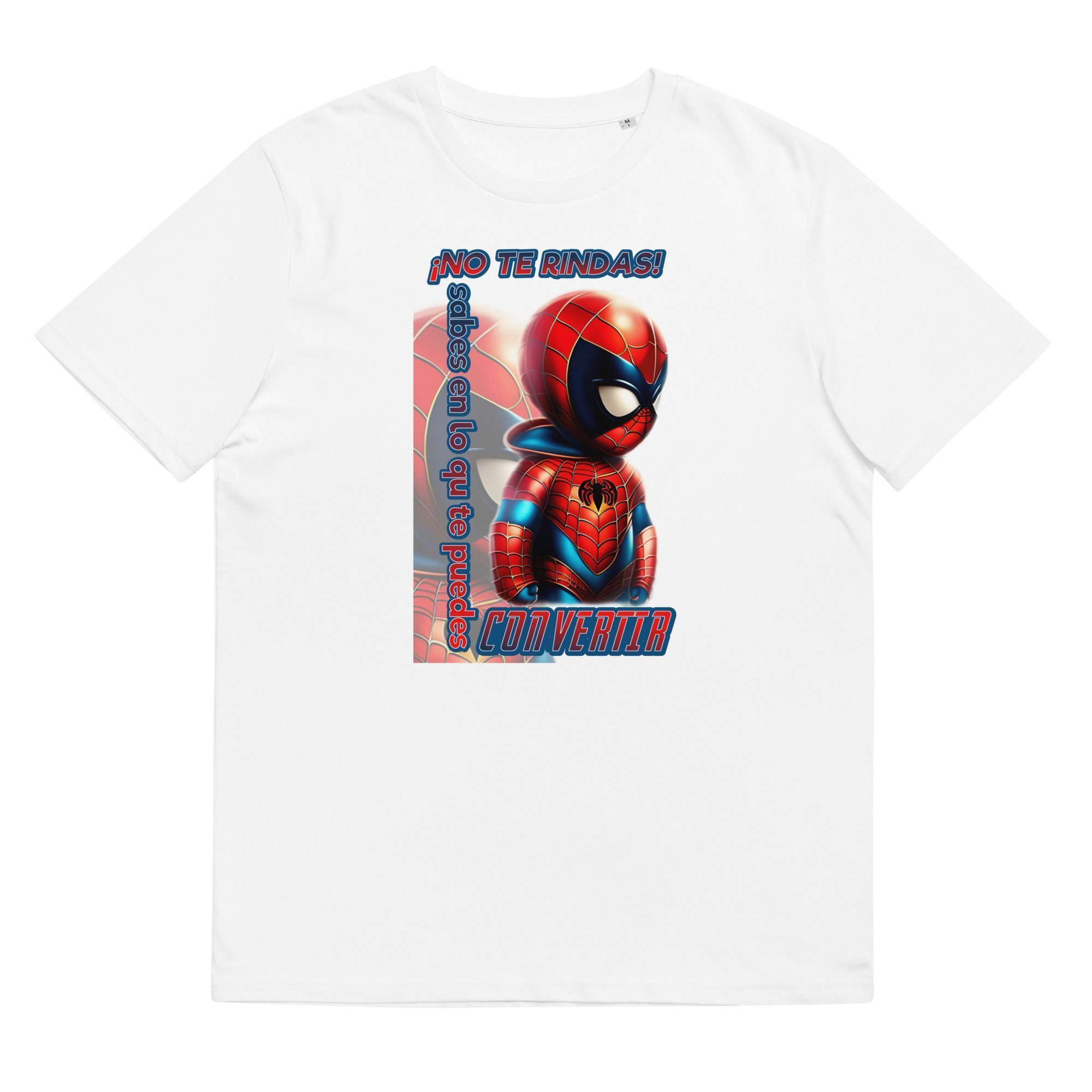 Camiseta de algodón orgánico unisex "No te rindas" - Imagen 9