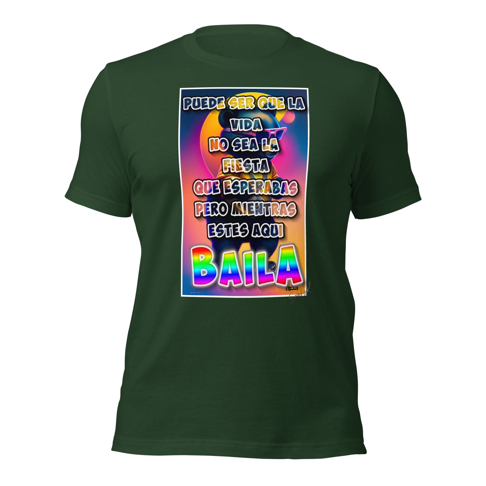 Camiseta unisex 100% algodón "Solo Baila" - Imagen 4