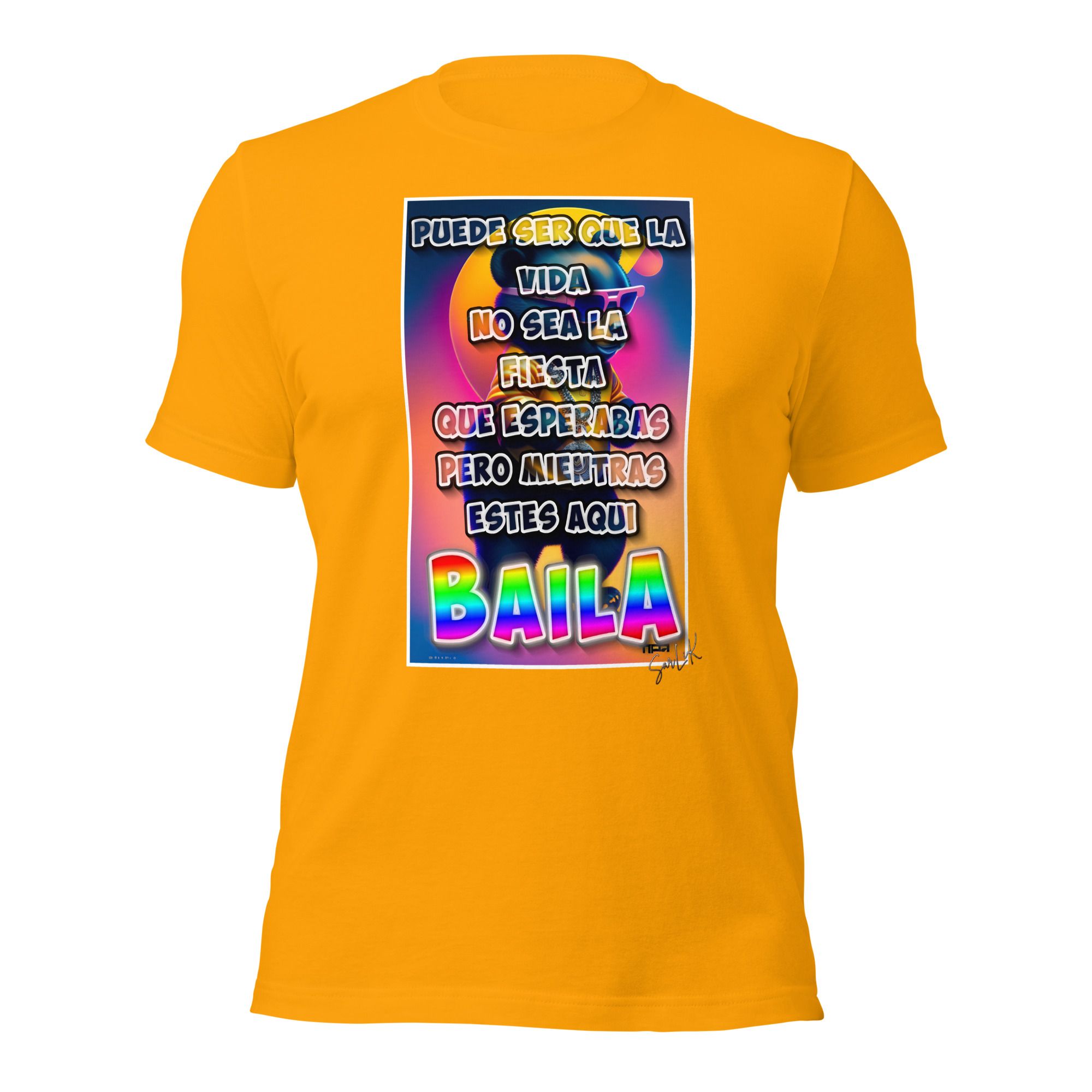 Camiseta unisex 100% algodón "Solo Baila" - Imagen 15