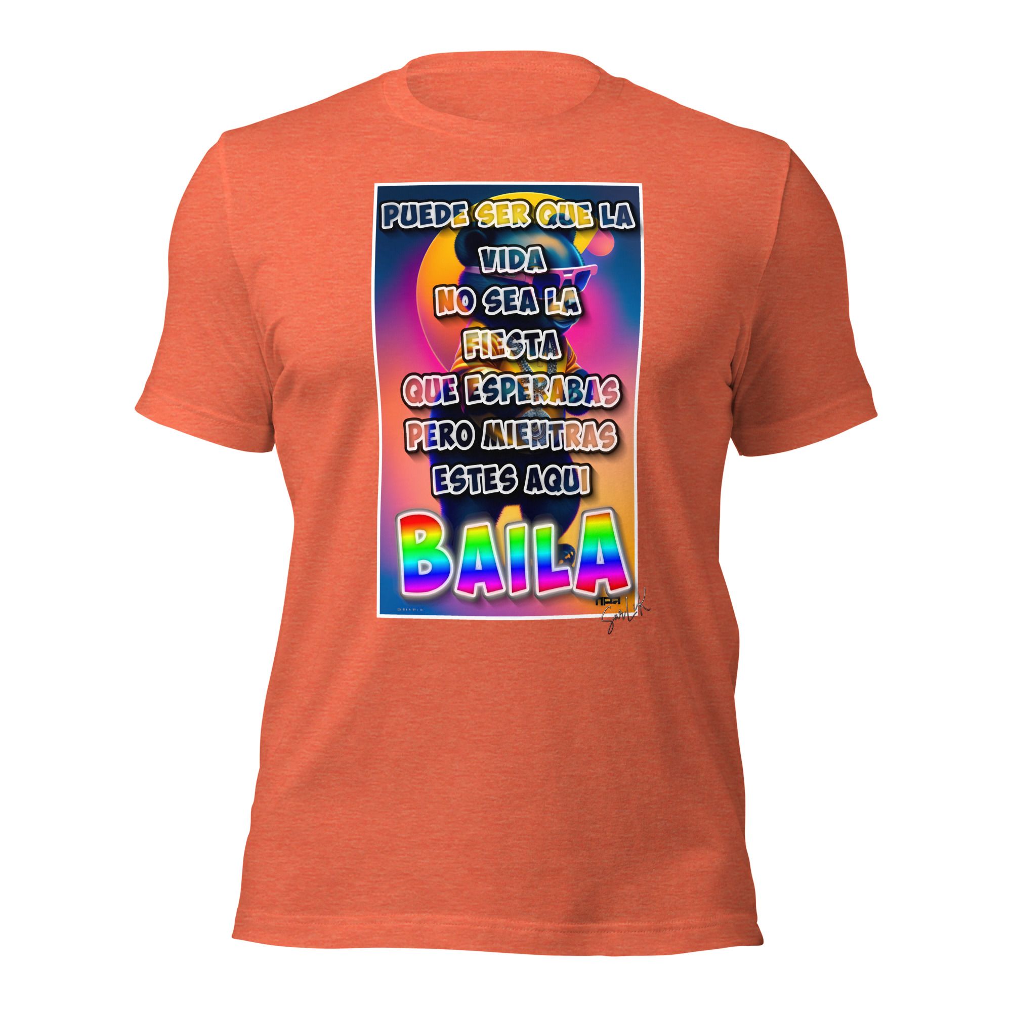 Camiseta unisex 100% algodón "Solo Baila" - Imagen 13