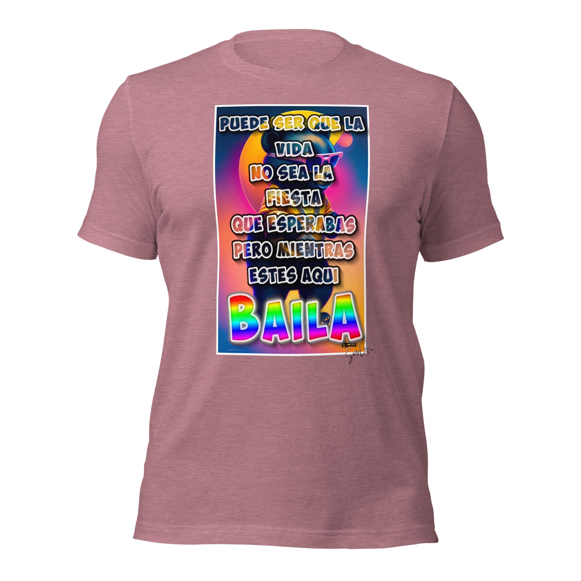 Camiseta unisex 100% algodón "Solo Baila" - Imagen 14