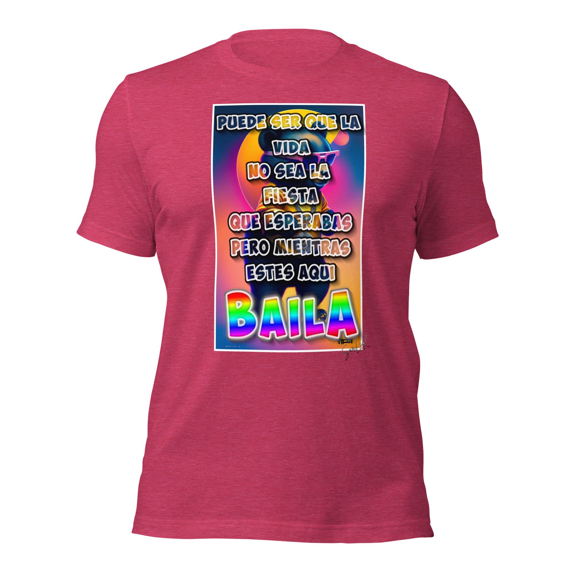 Camiseta unisex 100% algodón "Solo Baila" - Imagen 6