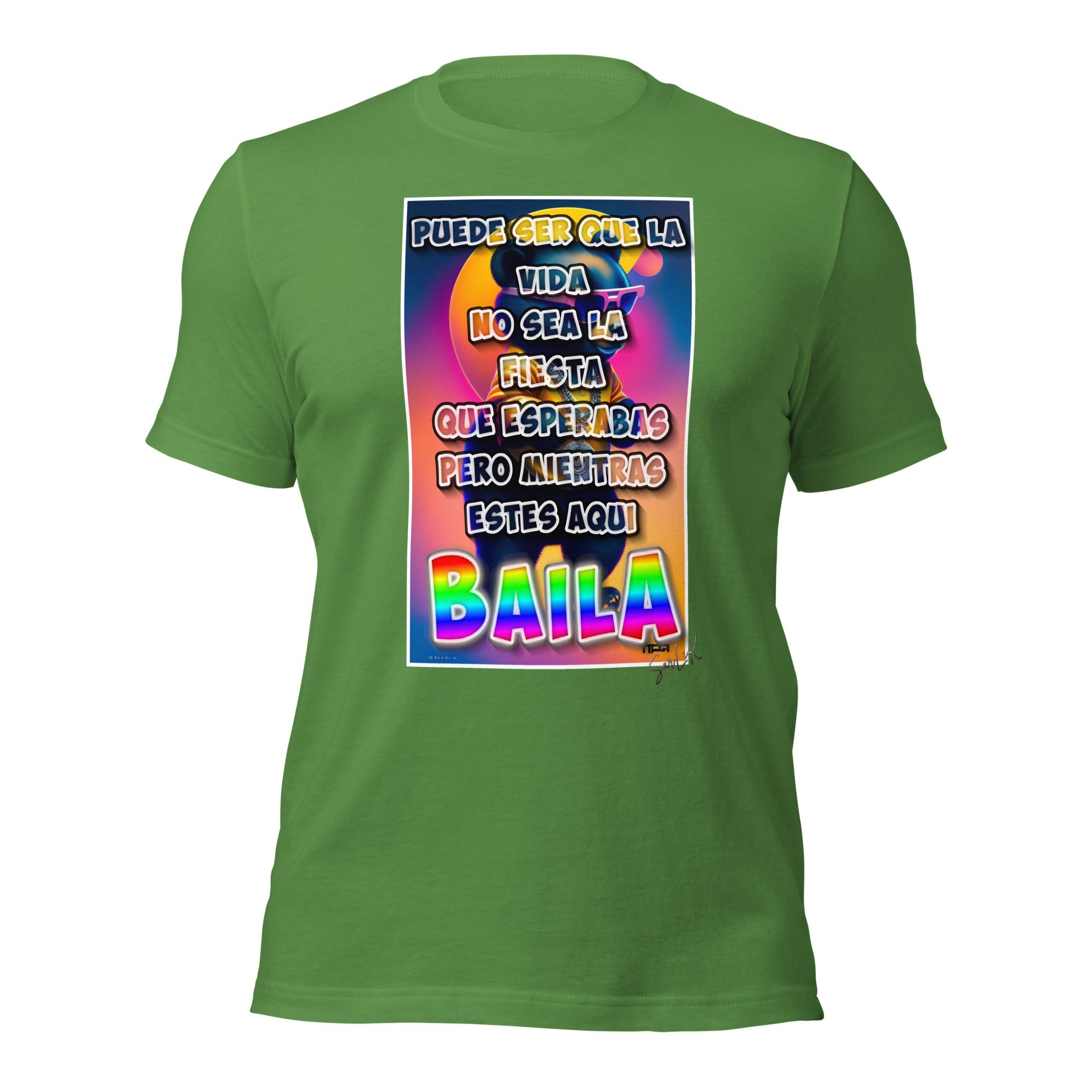 Camiseta unisex 100% algodón "Solo Baila" - Imagen 11