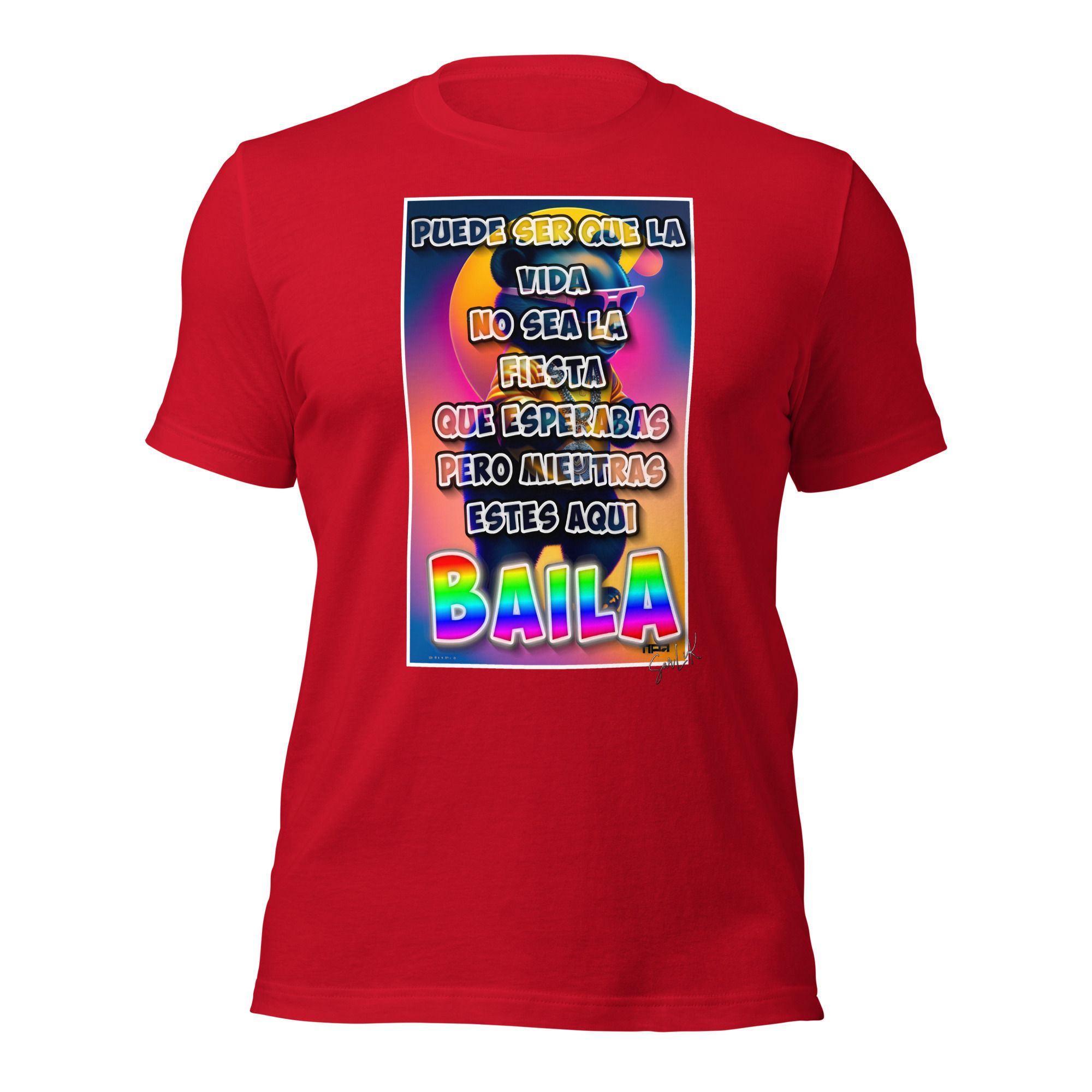 Camiseta unisex 100% algodón "Solo Baila" - Imagen 3