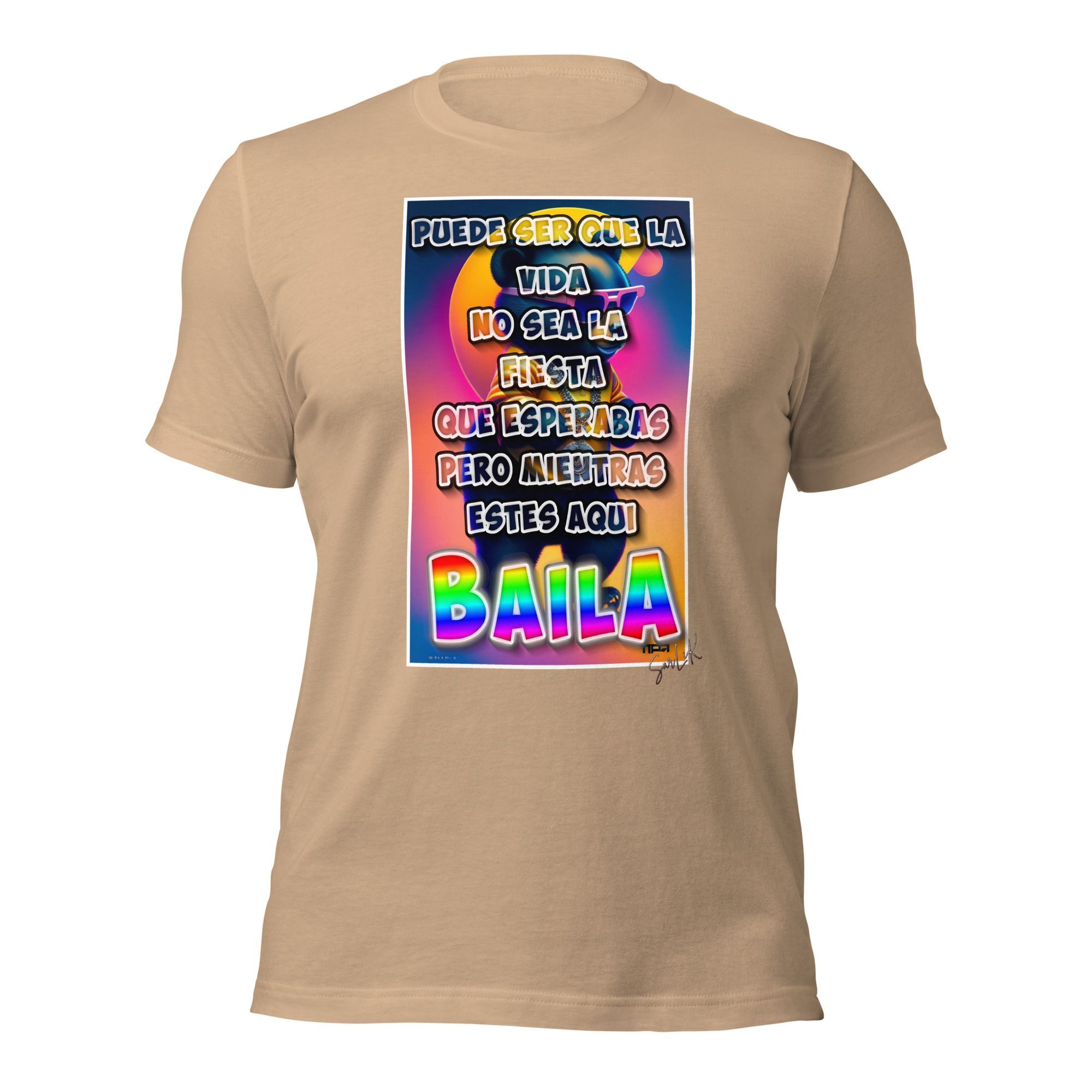 Camiseta unisex 100% algodón "Solo Baila" - Imagen 17