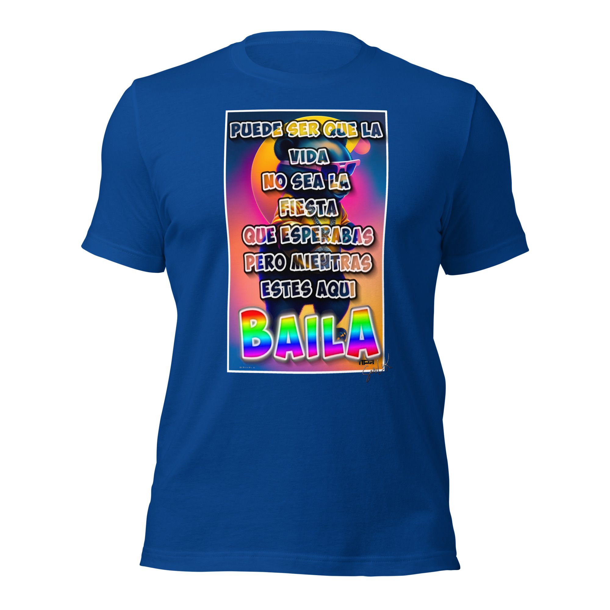 Camiseta unisex 100% algodón "Solo Baila" - Imagen 5