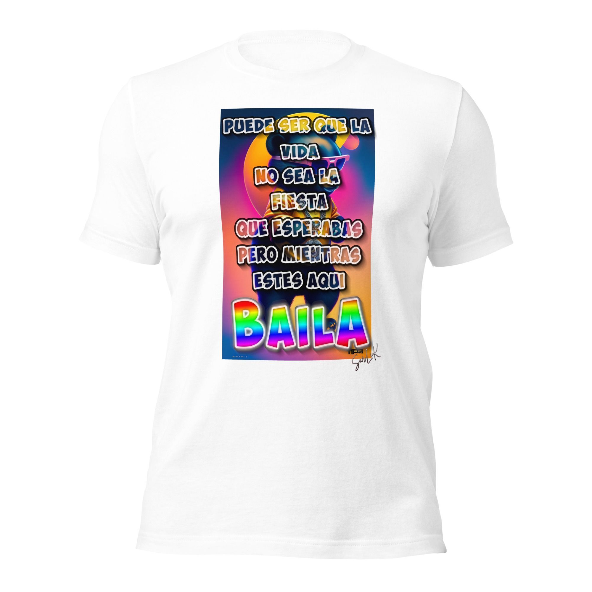 Camiseta unisex 100% algodón "Solo Baila" - Imagen 23