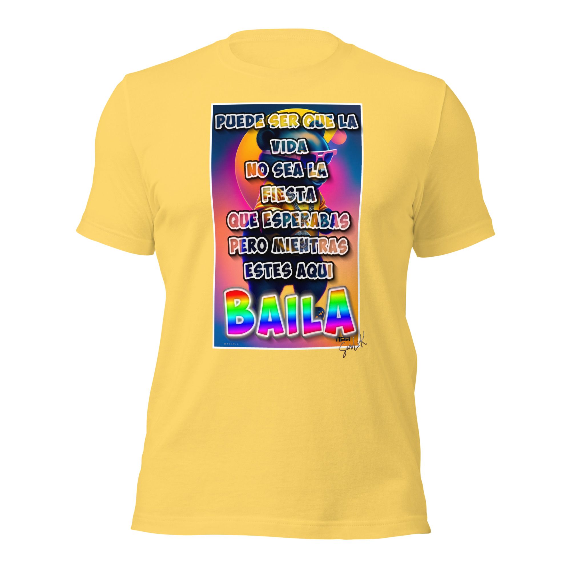 Camiseta unisex 100% algodón "Solo Baila" - Imagen 20