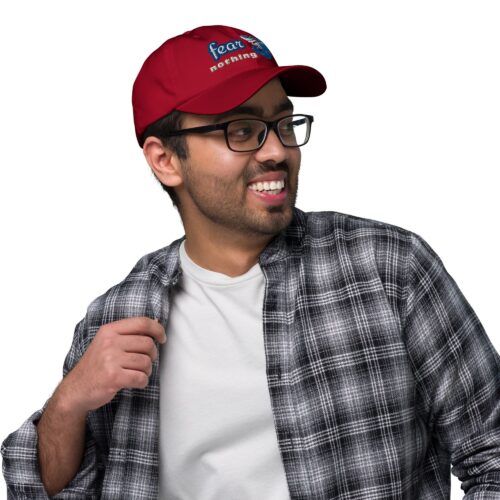 Gorra dad hat "Fear nothing"