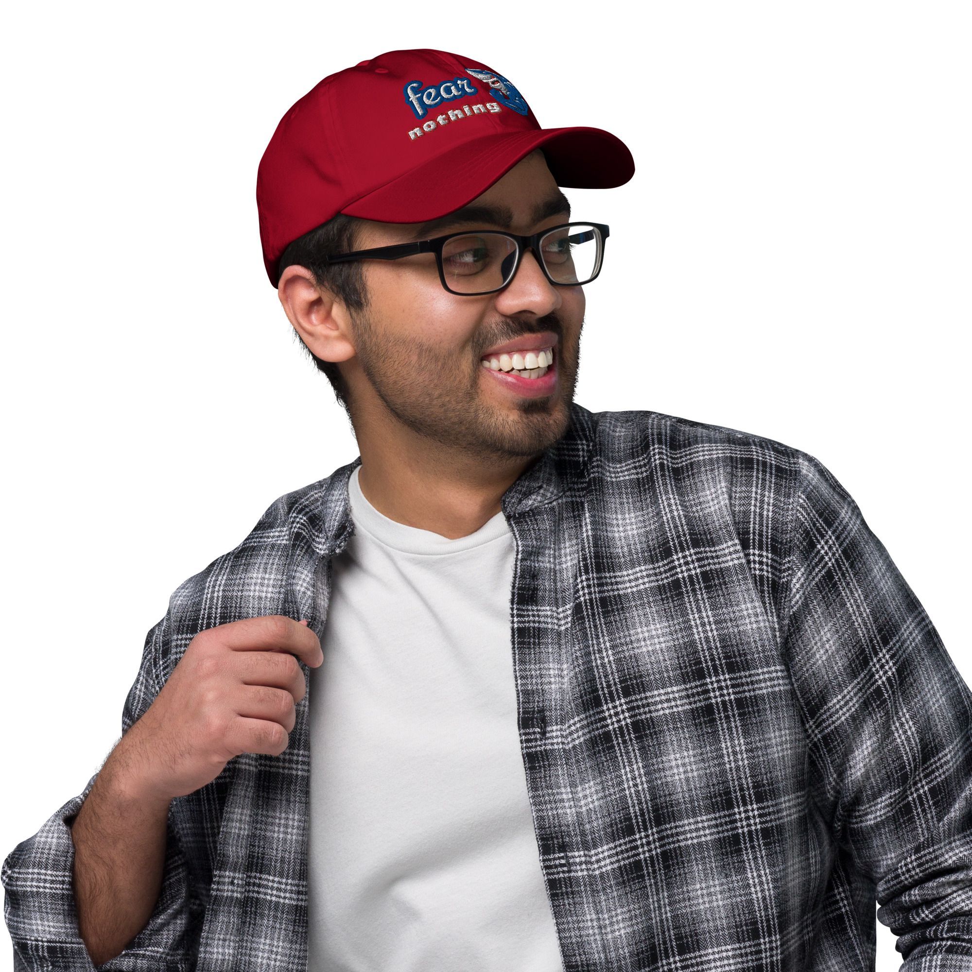 Gorra dad hat "Fear nothing"