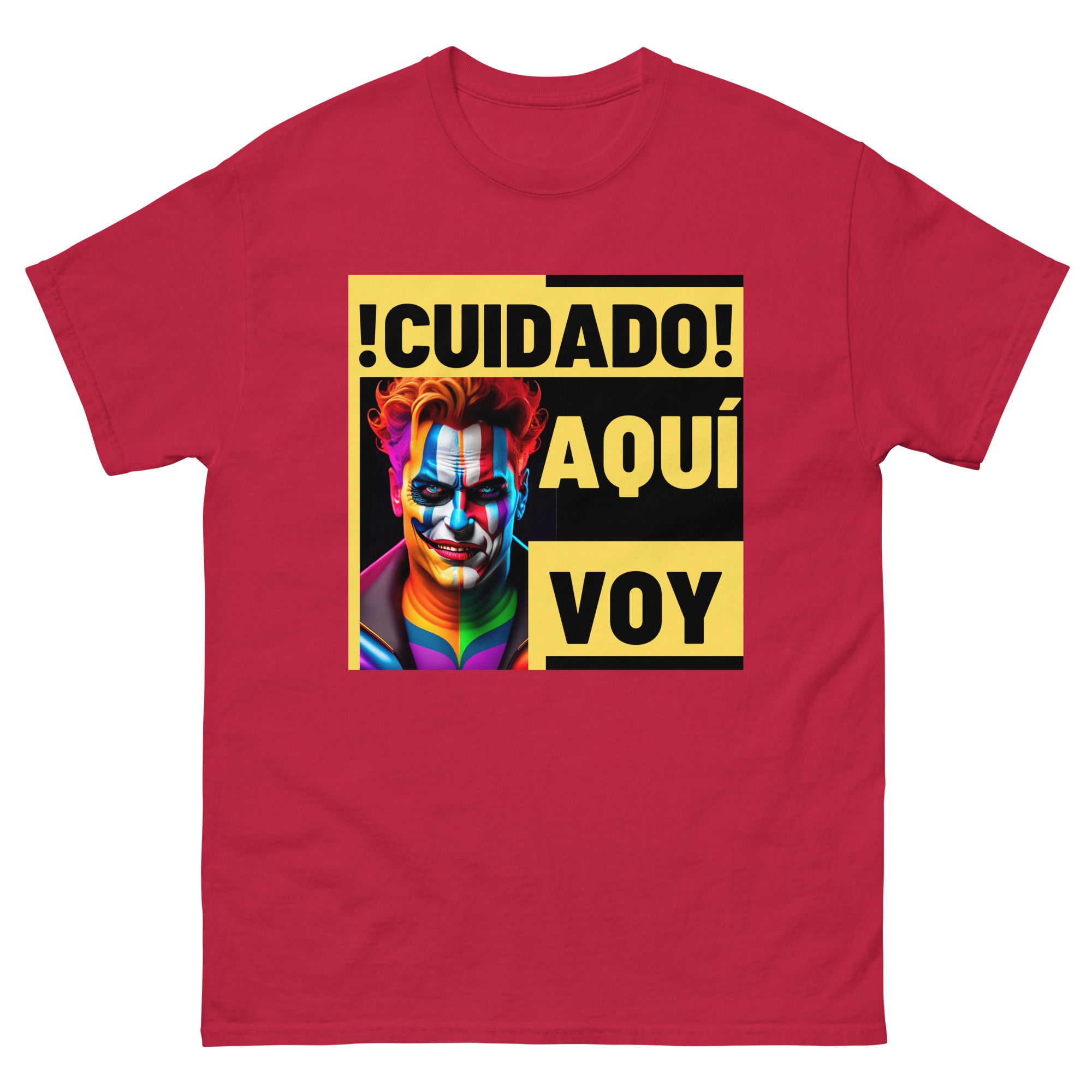 Camiseta hombre 100% algodón ¡Cuidado! Aquí voy - Imagen 8