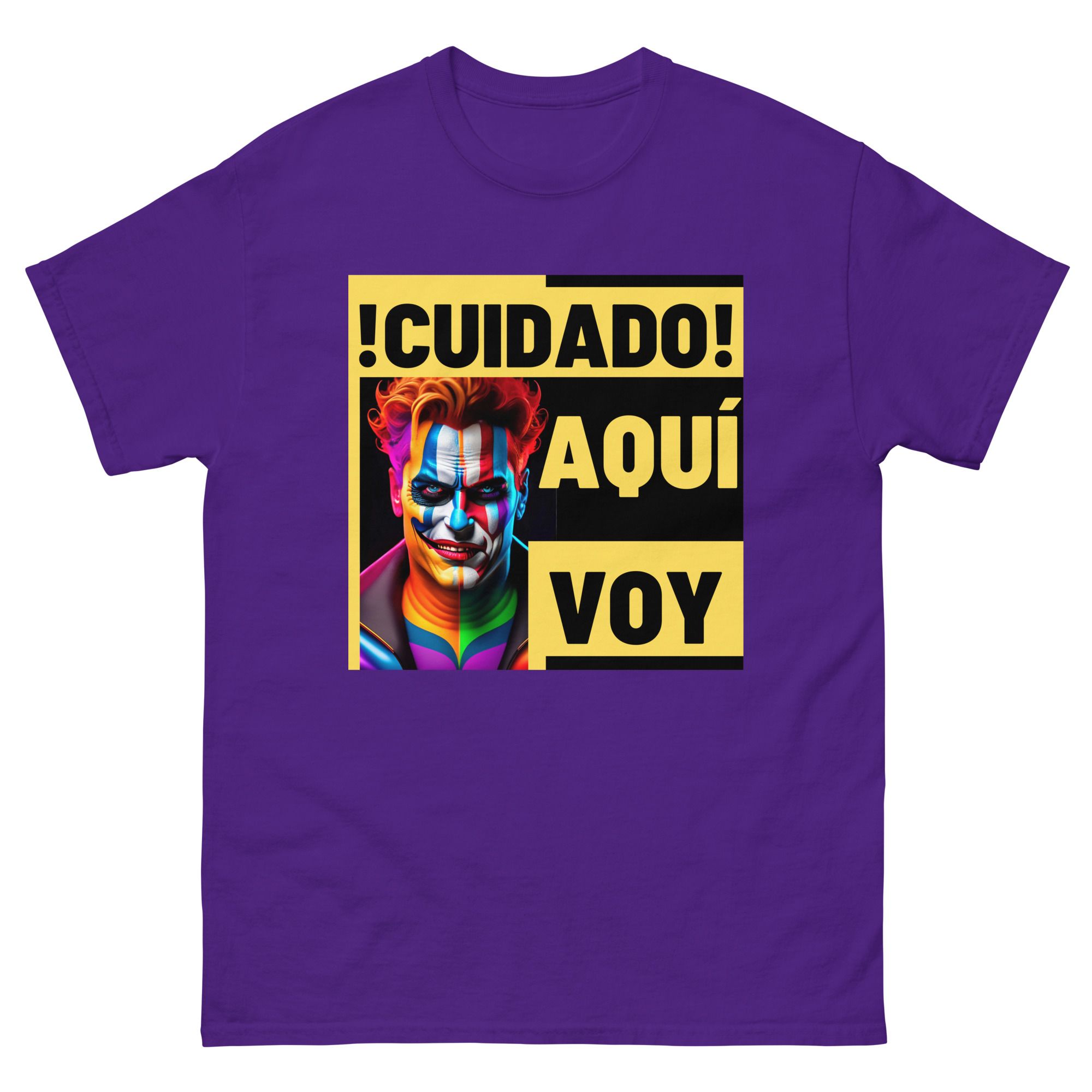 Camiseta hombre 100% algodón ¡Cuidado! Aquí voy - Imagen 2