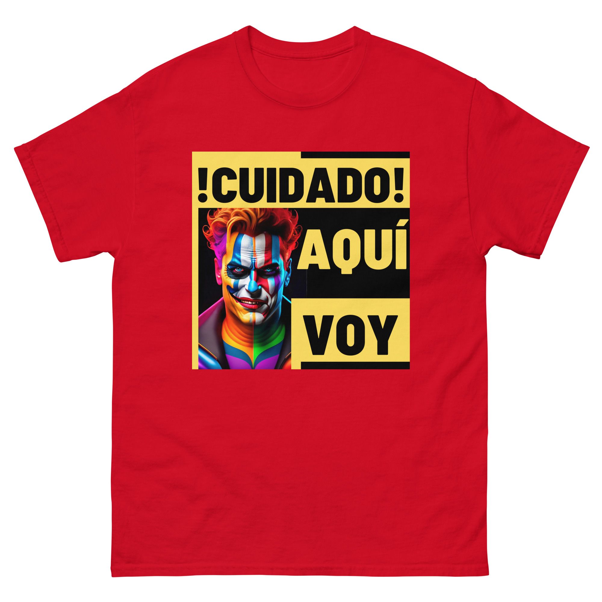 Camiseta hombre 100% algodón ¡Cuidado! Aquí voy - Imagen 4