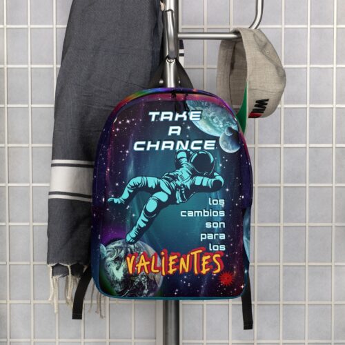 Mochila minimalista "Take a chance"