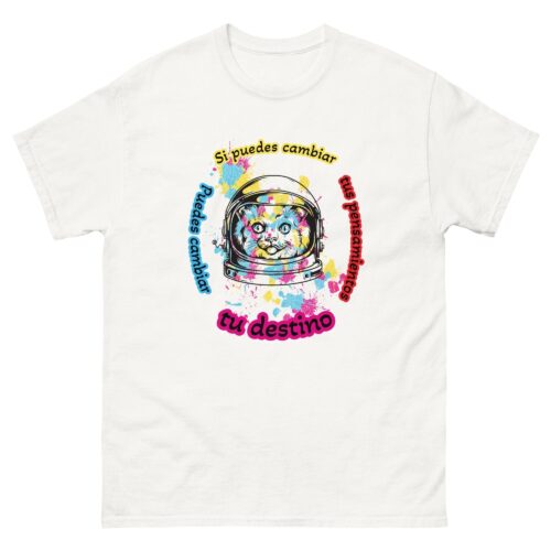 Camiseta hombre 100% algodón "Puedes cambiar tu destino"