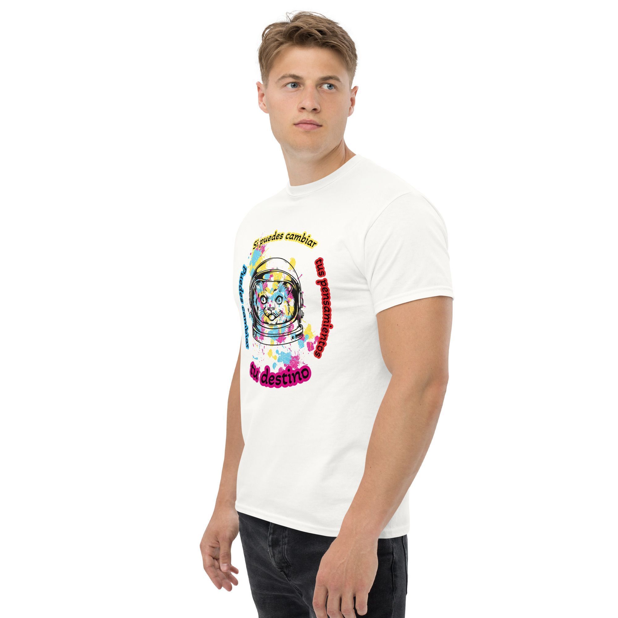 Camiseta hombre 100% algodón "Puedes cambiar tu destino" - Imagen 2