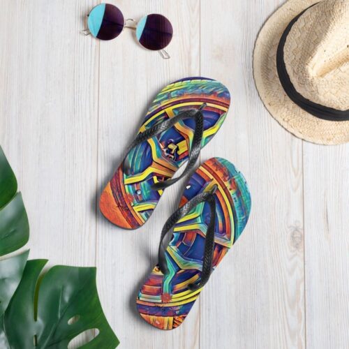 Chanclas coloridas BMW