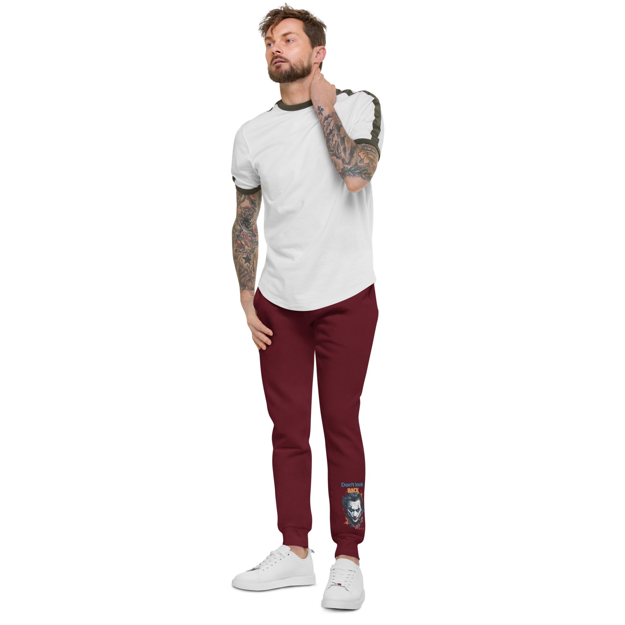 Pantalón de chándal unisex "Don't look back" - Imagen 3