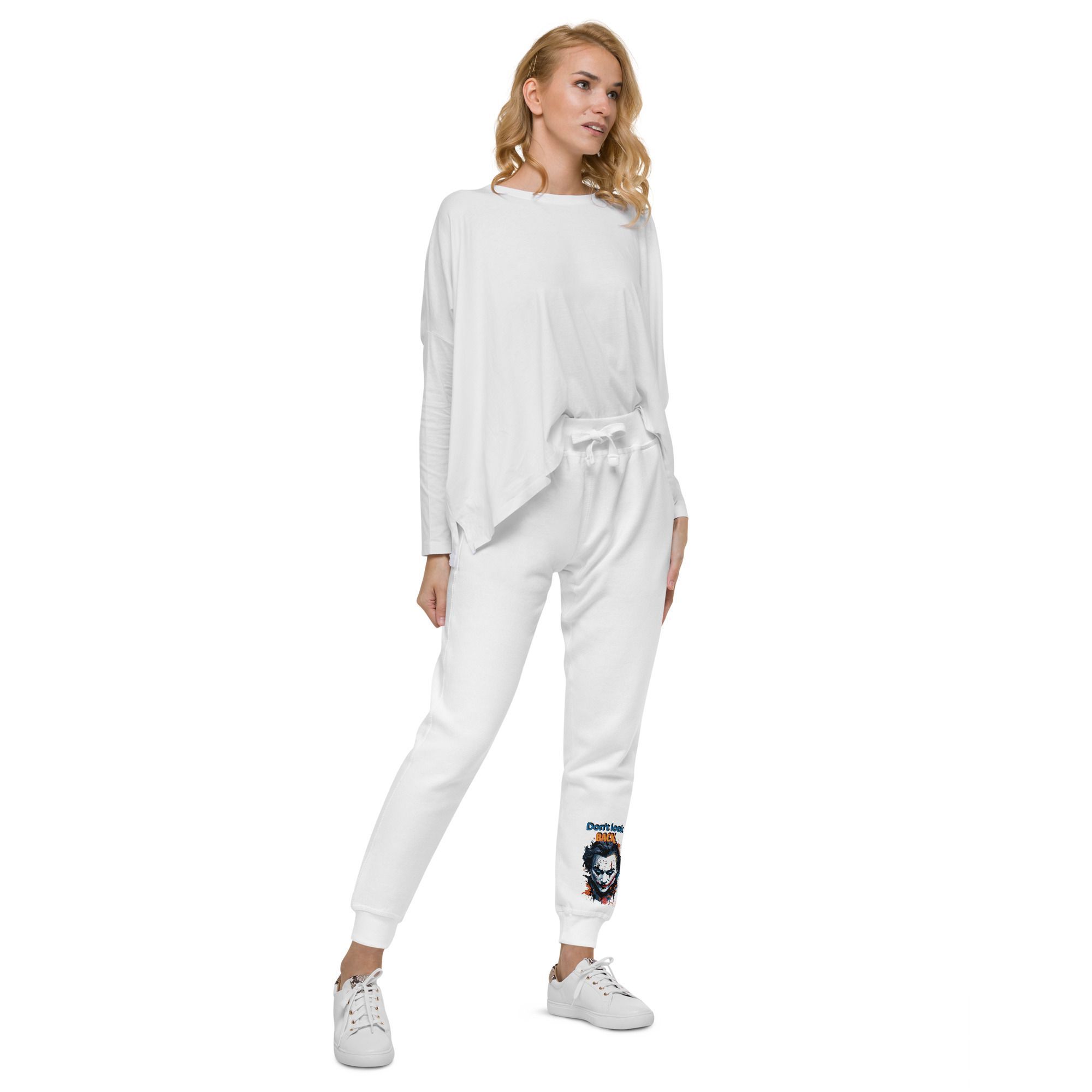Pantalón de chándal unisex "Don't look back" - Imagen 2