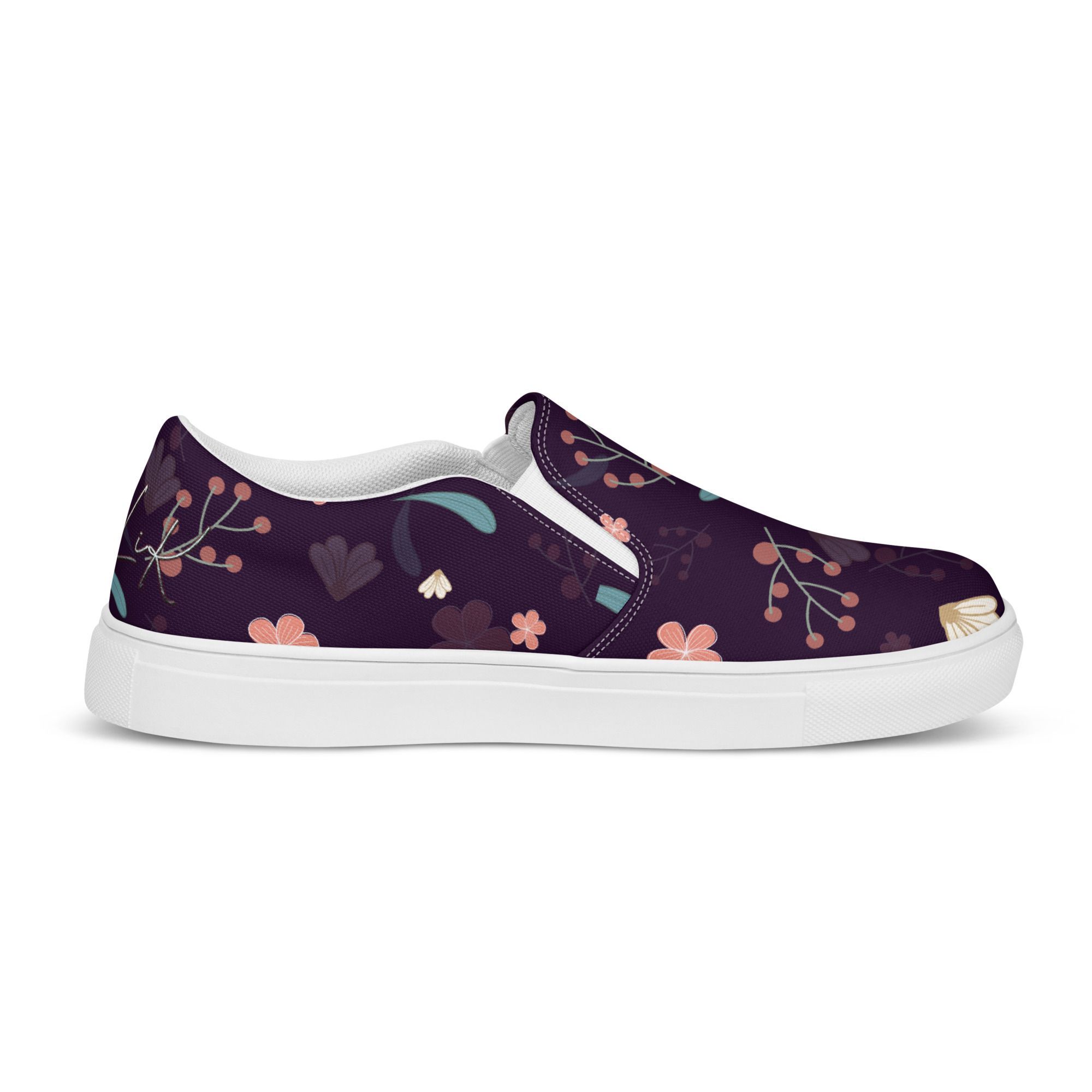 Zapatillas de lona sin cordones para mujer "You are amazing" - Imagen 2