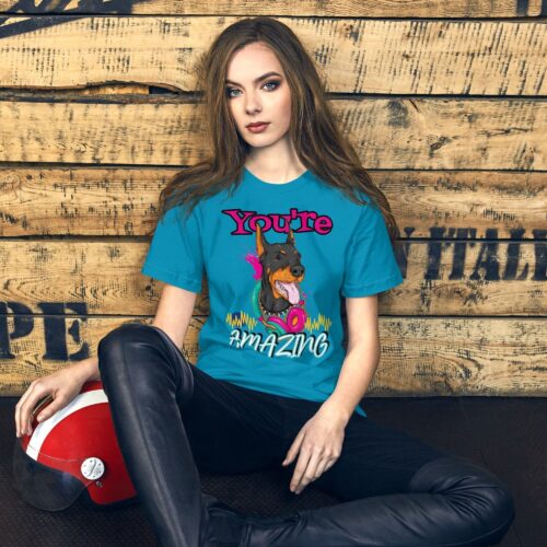 Camiseta unisex 100% algodón "You're amazing"