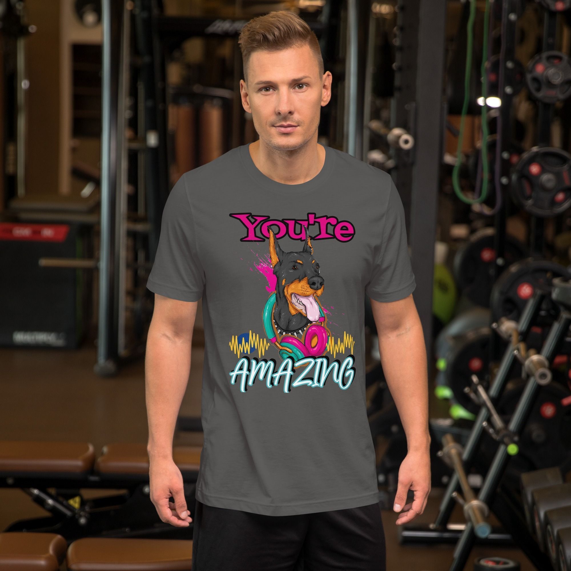 Camiseta unisex 100% algodón "You're amazing" - Imagen 2