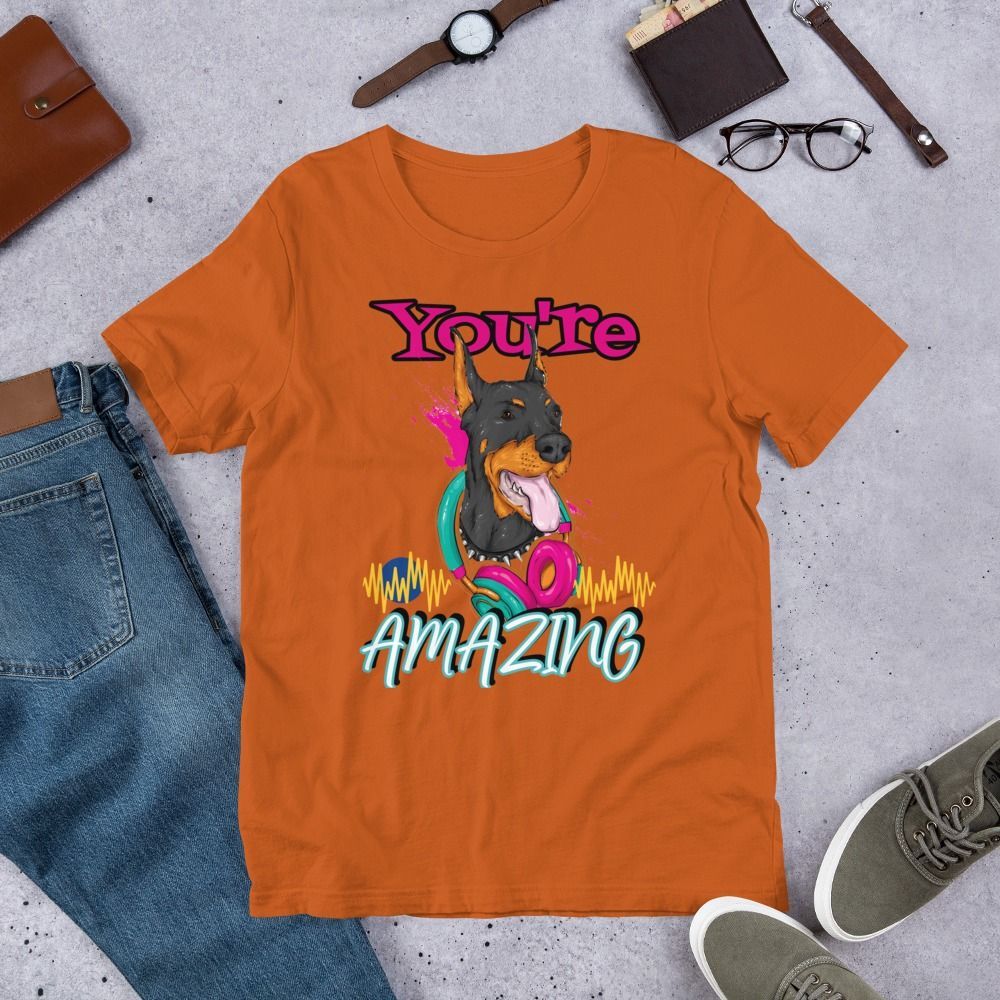 Camiseta unisex 100% algodón "You're amazing" - Imagen 11