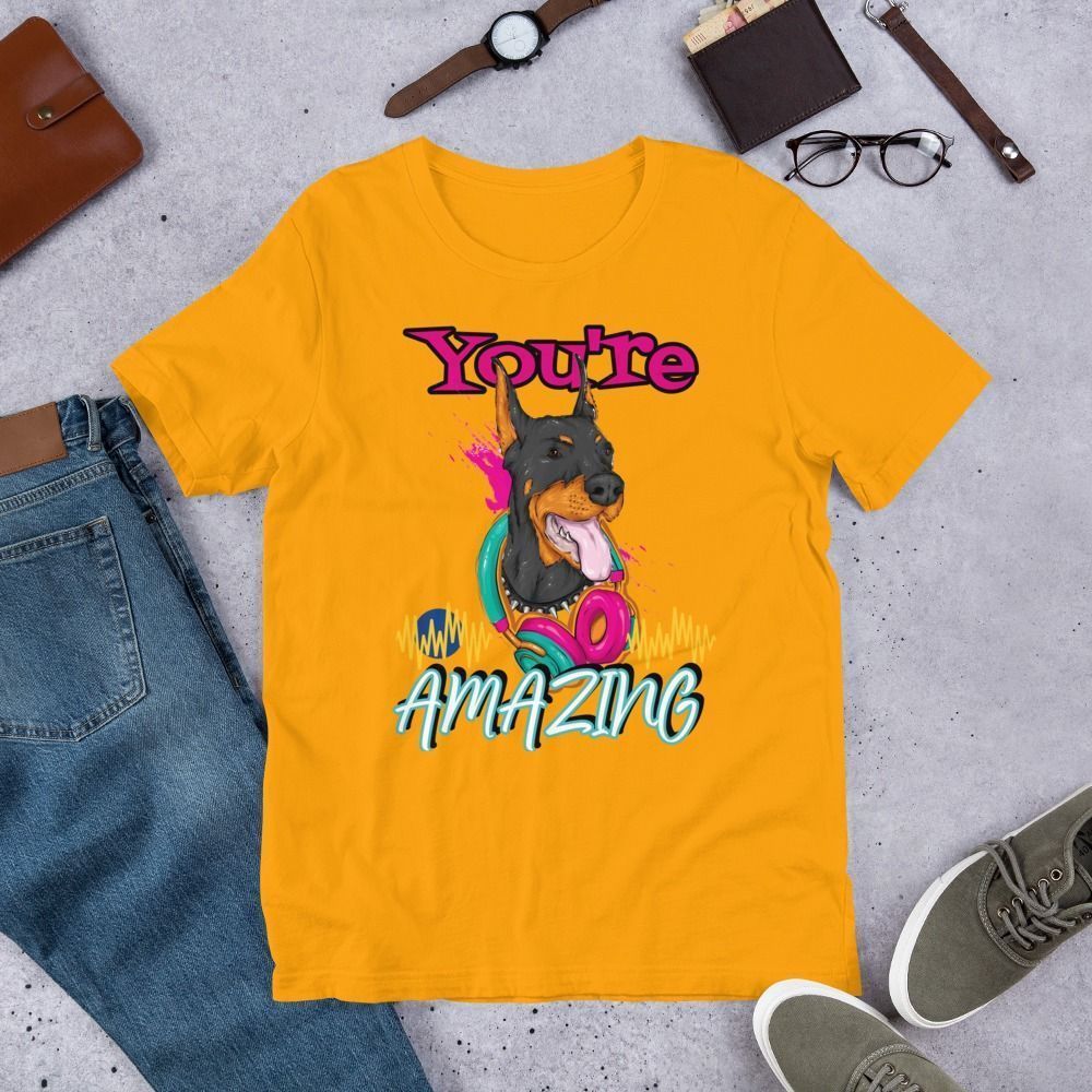 Camiseta unisex 100% algodón "You're amazing" - Imagen 17