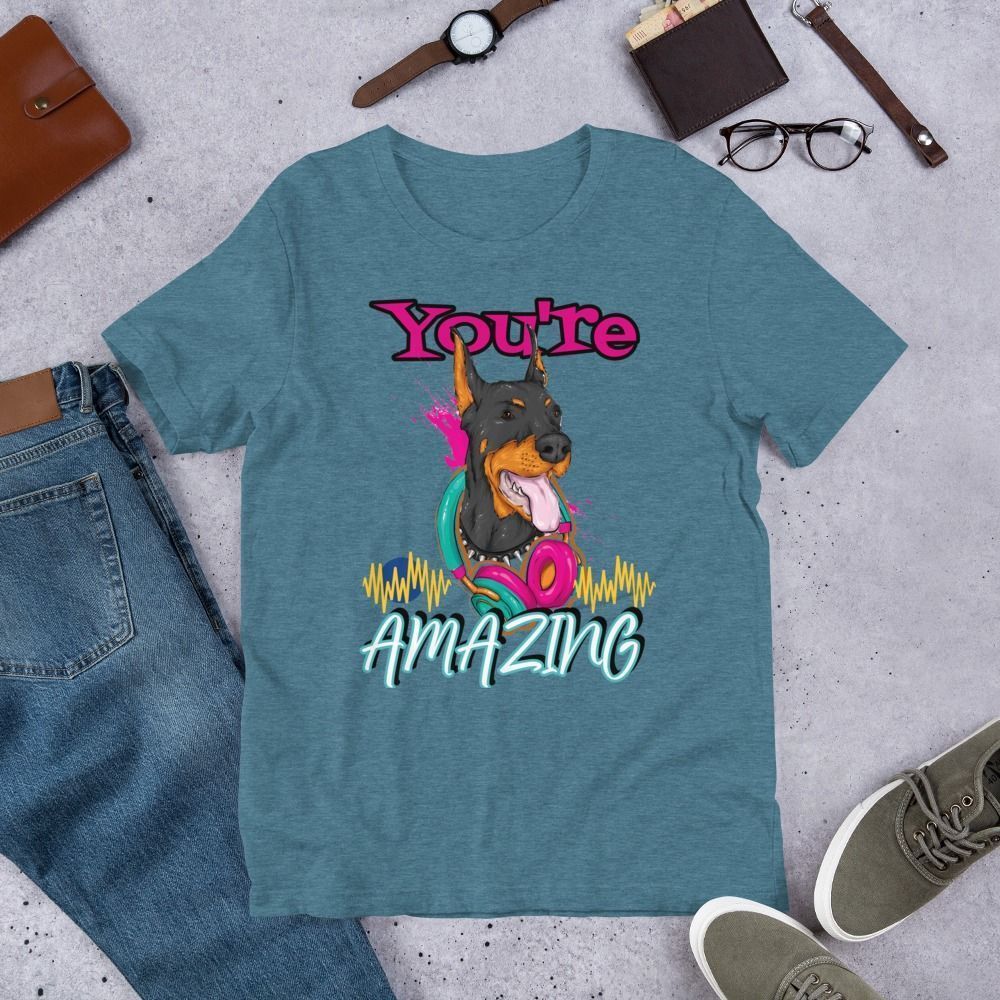 Camiseta unisex 100% algodón "You're amazing" - Imagen 12