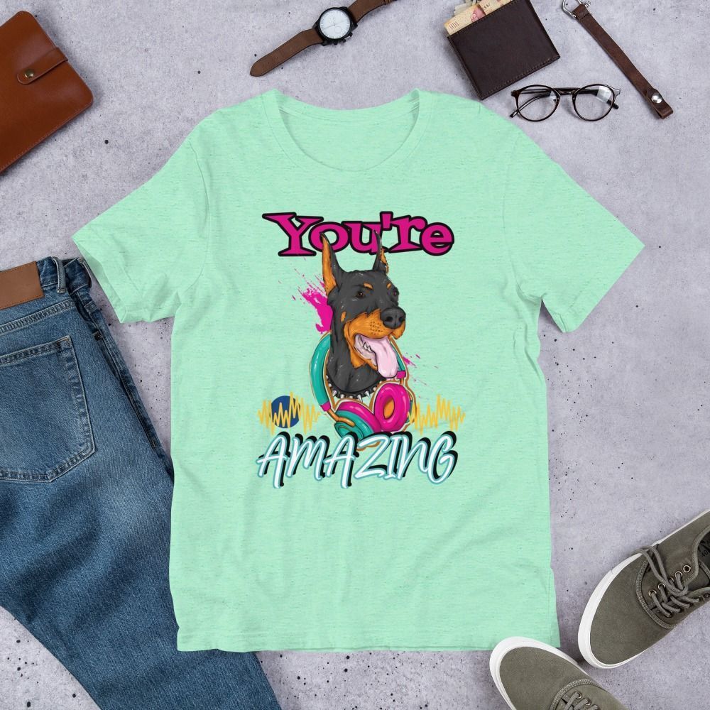 Camiseta unisex 100% algodón "You're amazing" - Imagen 21