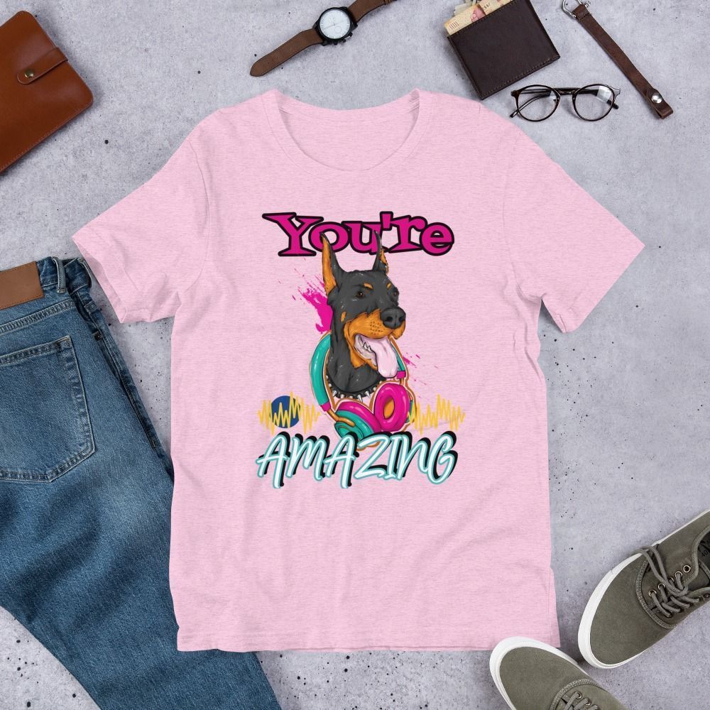 Camiseta unisex 100% algodón "You're amazing" - Imagen 18