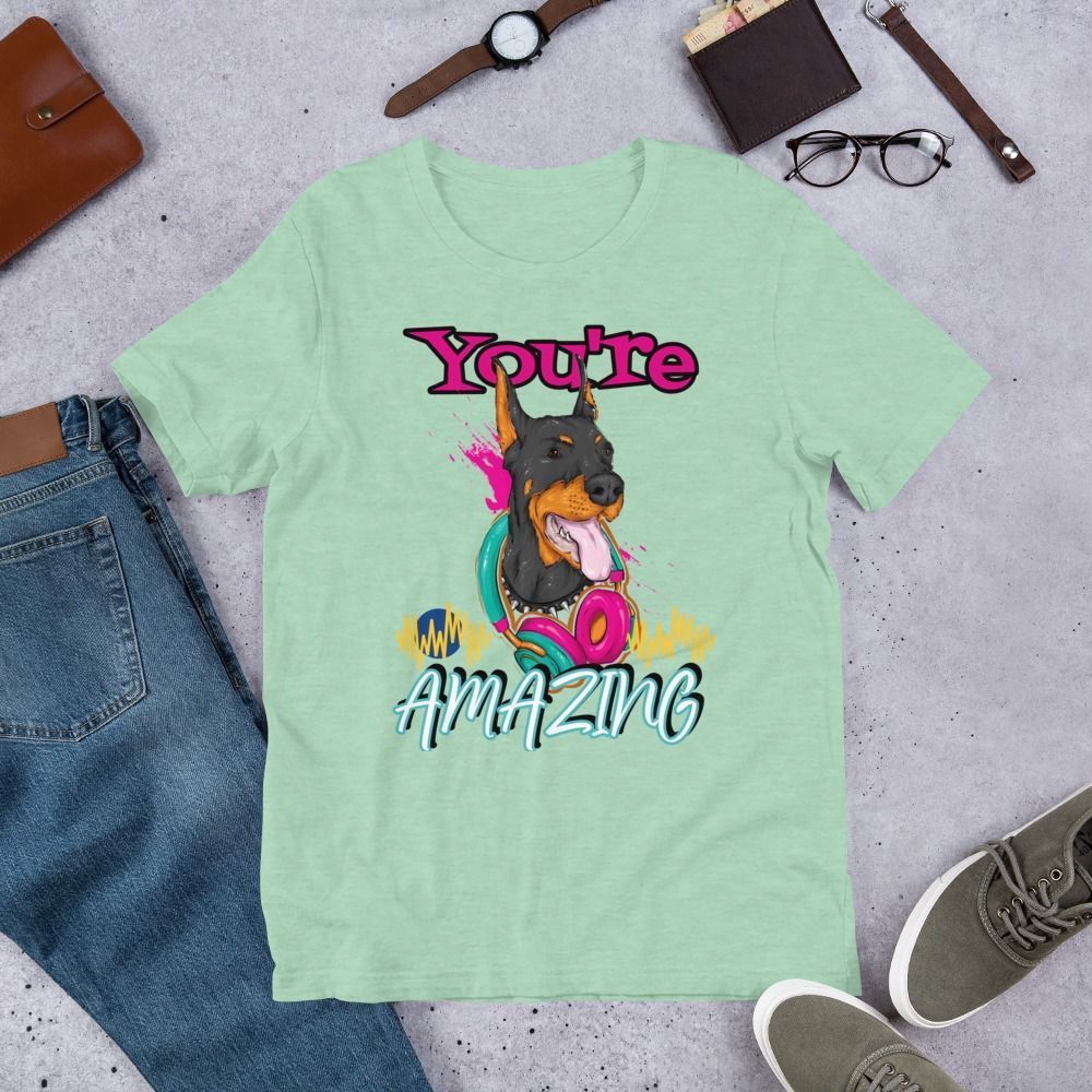 Camiseta unisex 100% algodón "You're amazing" - Imagen 19
