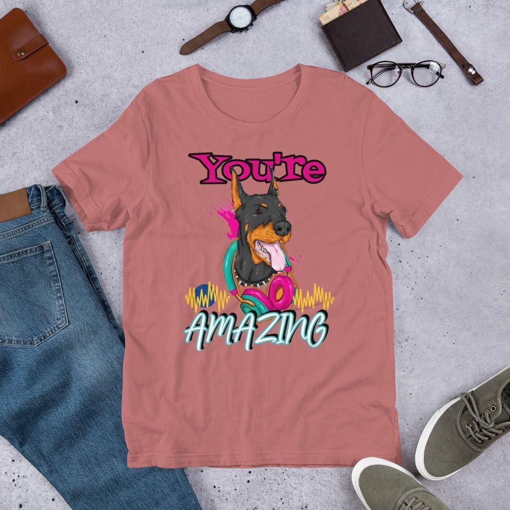Camiseta unisex 100% algodón "You're amazing" - Imagen 15