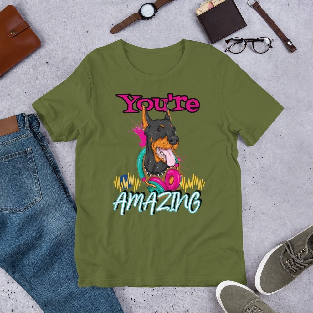 Camiseta unisex 100% algodón "You're amazing" - Imagen 10