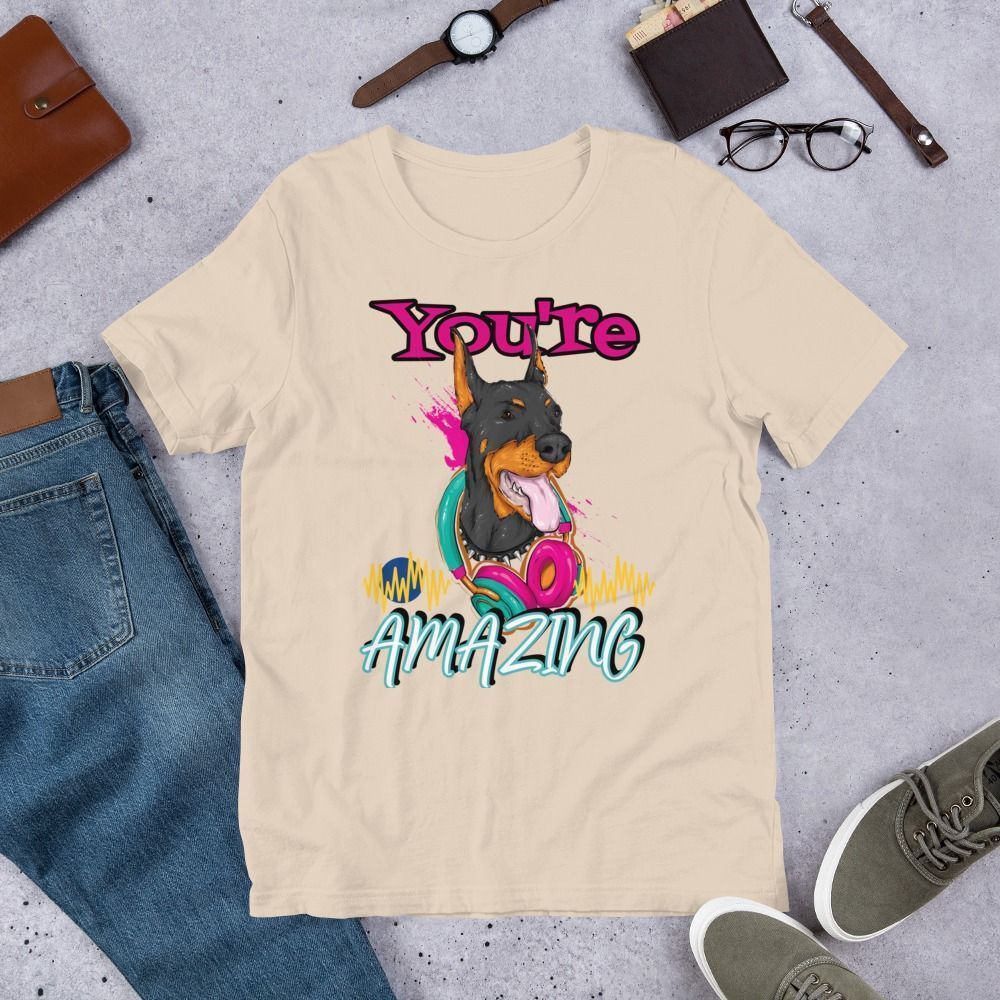 Camiseta unisex 100% algodón "You're amazing" - Imagen 20