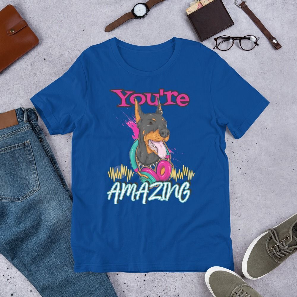 Camiseta unisex 100% algodón "You're amazing" - Imagen 7
