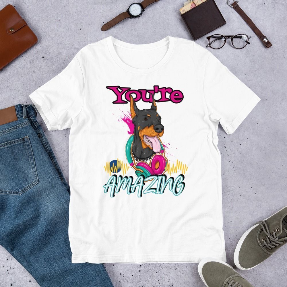 Camiseta unisex 100% algodón "You're amazing" - Imagen 22