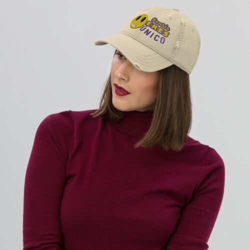 Gorra desgastada kaki