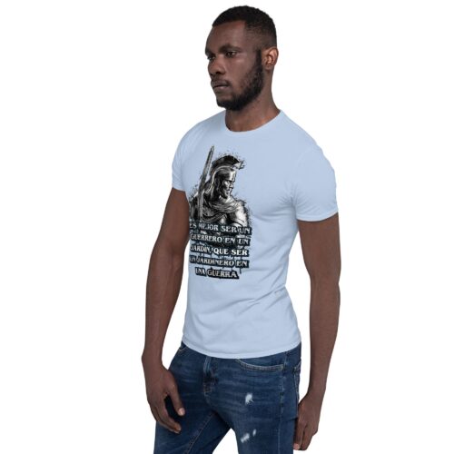Camiseta Guerrero en un Jardín
