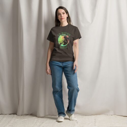 Camiseta silueta lo mejor
