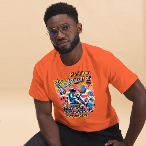 Camiseta unisex me faltan dos tornillos