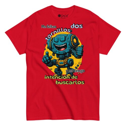 Camiseta Robot Me Faltan Tornillos